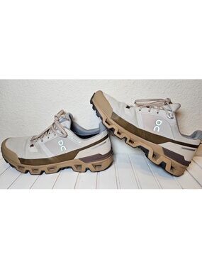 ON Running Cloudwander Waterproof Pearl Root Men's 12 Shoes 73.98056